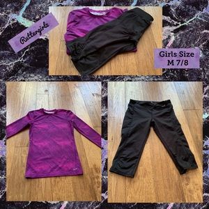 Girl’s Activewear -Size M 7/8